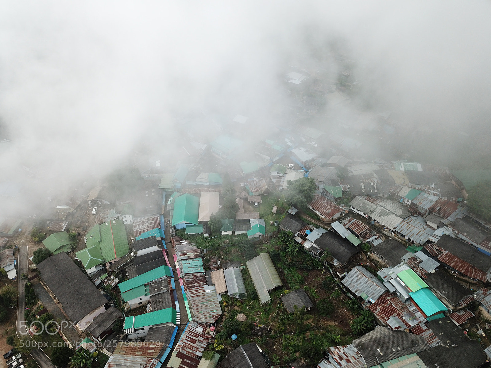 DJI FC220 sample photo. In the clouds photography