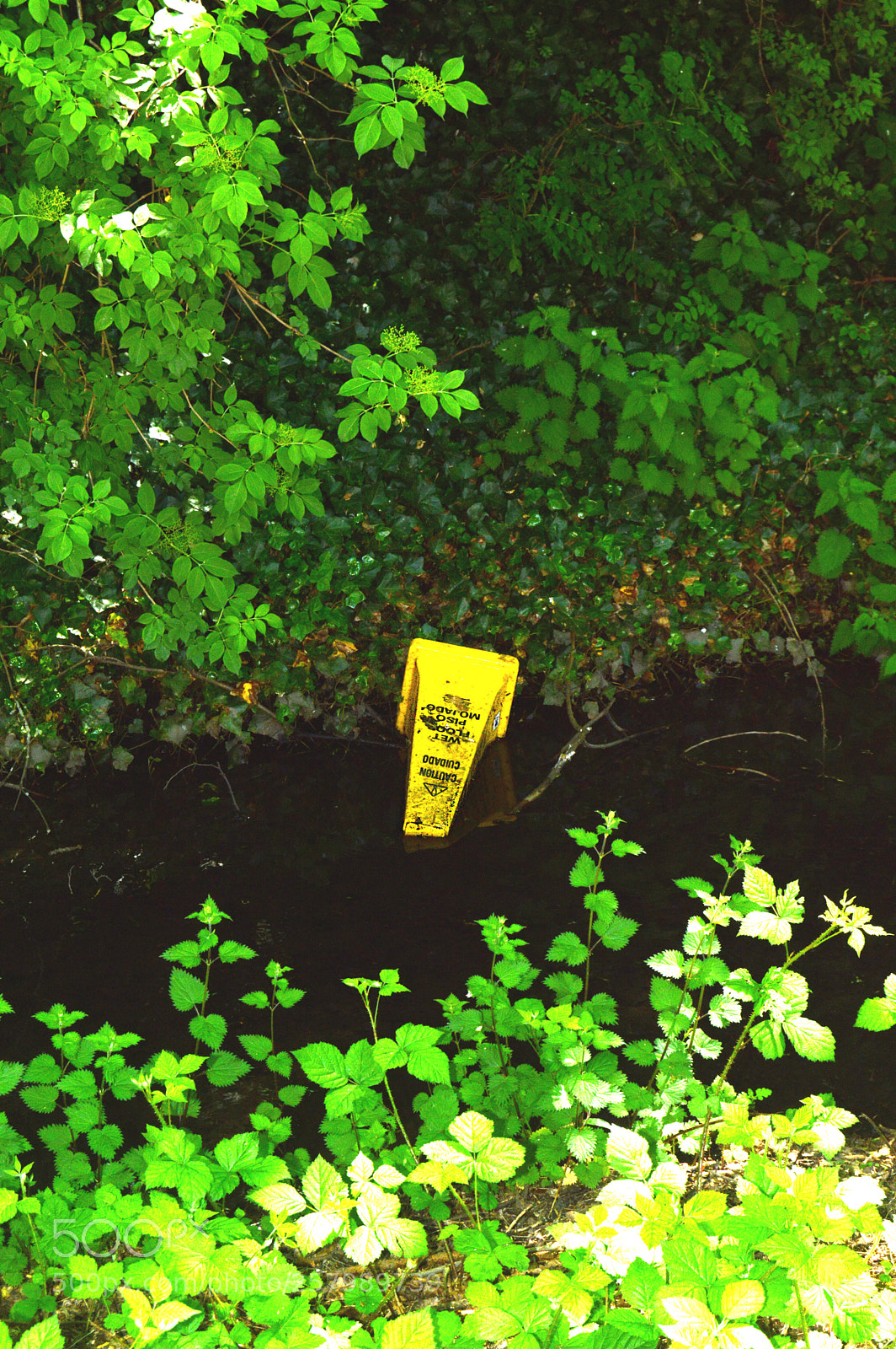 Nikon D3200 sample photo. Danger sign photography
