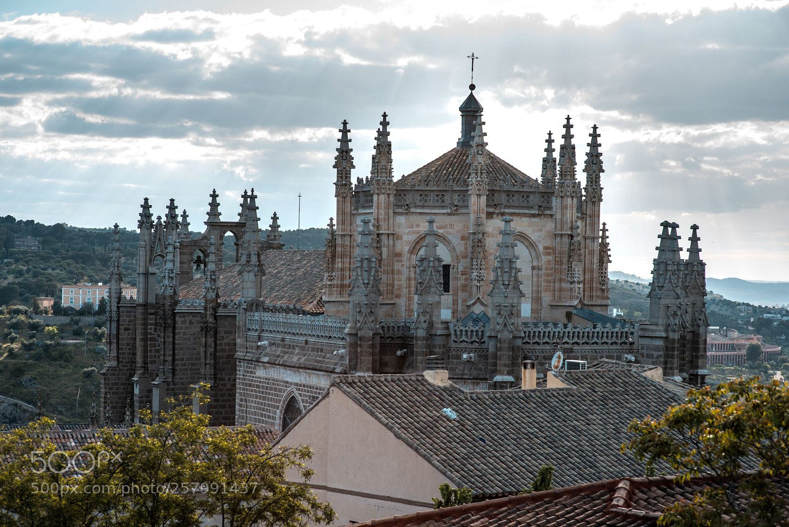 Nikon D800 sample photo. Catedral toledo. photography