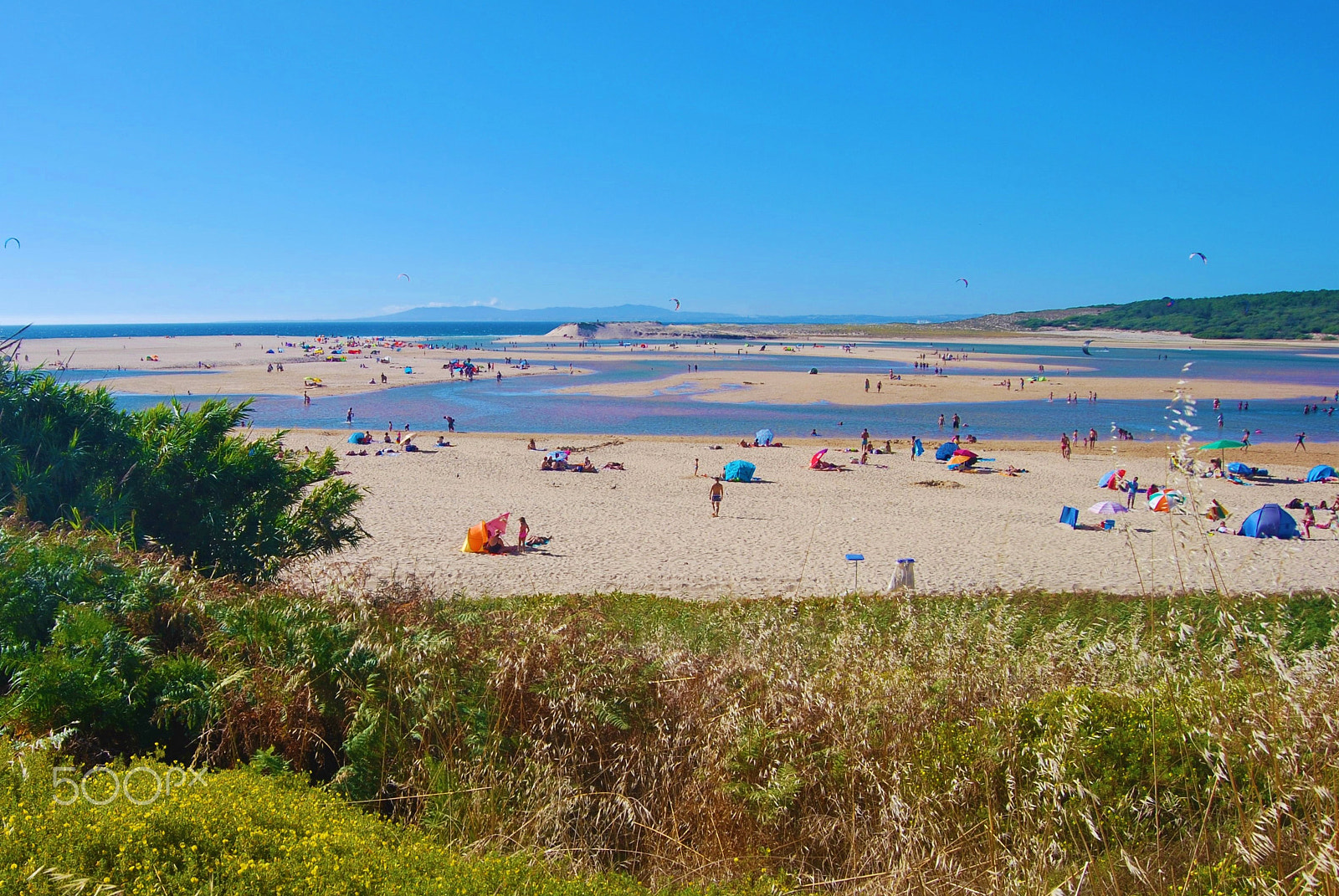 Nikon D60 sample photo. Paradise lagoon, lagoa de albufeira, portugal photography