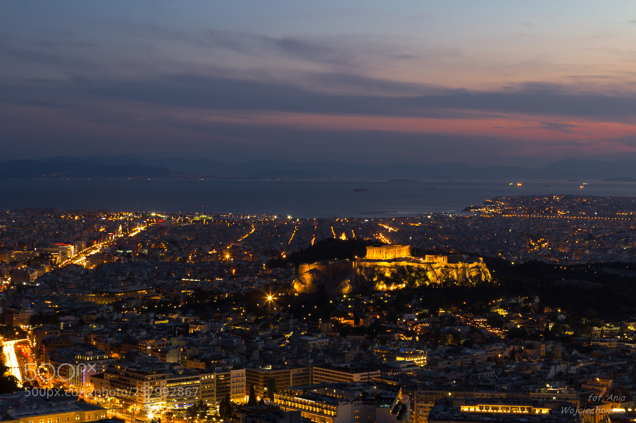 Canon EOS 600D (Rebel EOS T3i / EOS Kiss X5) sample photo. Athens by night photography