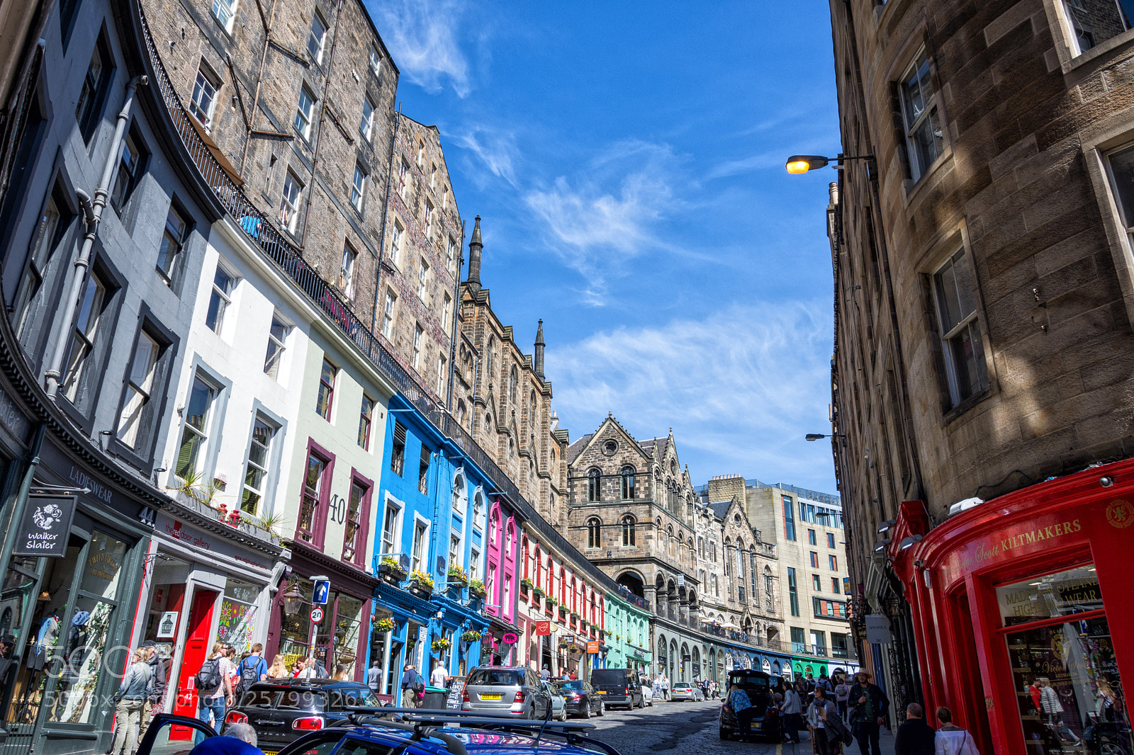 Nikon D7200 sample photo. Victoria street edinburgh photography