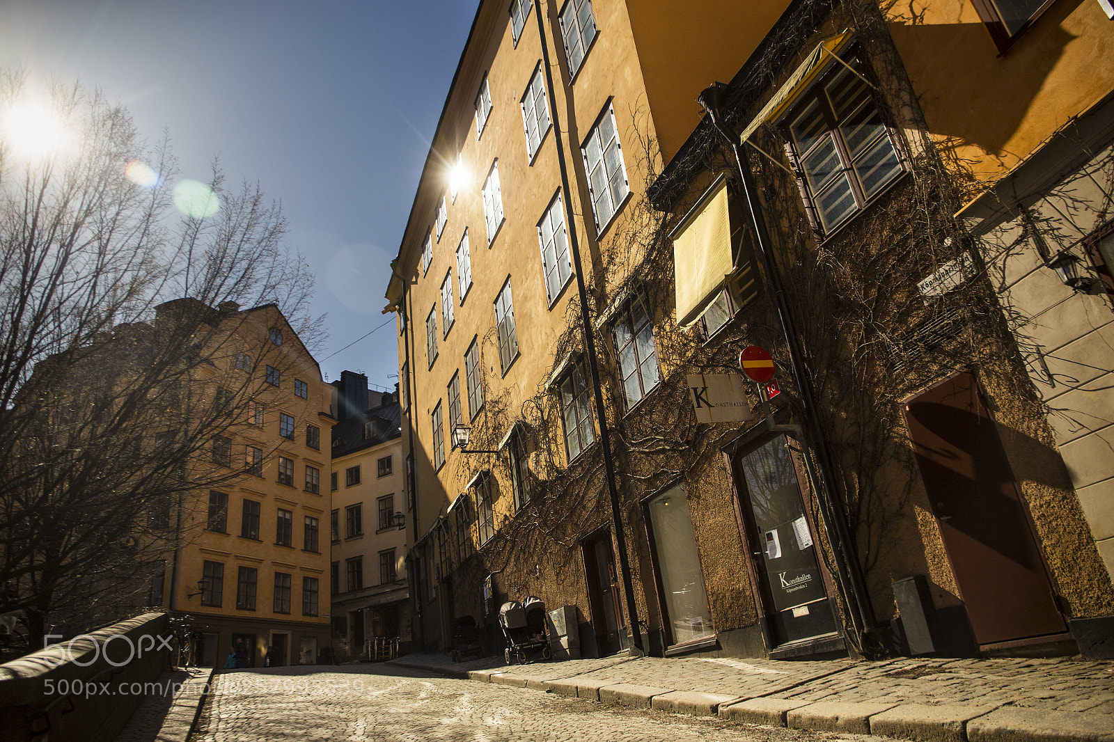 Canon EOS 6D sample photo. Old street in stockholm photography