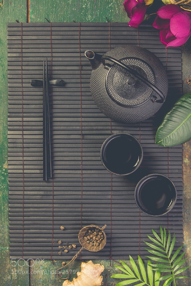 Canon EOS 5DS R sample photo. Asian tea concept photography