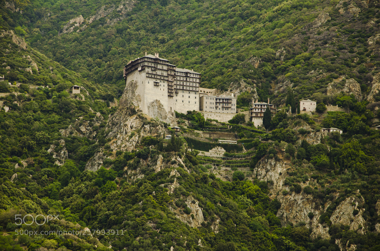 Nikon D5100 sample photo. Simonopetra monastery photography