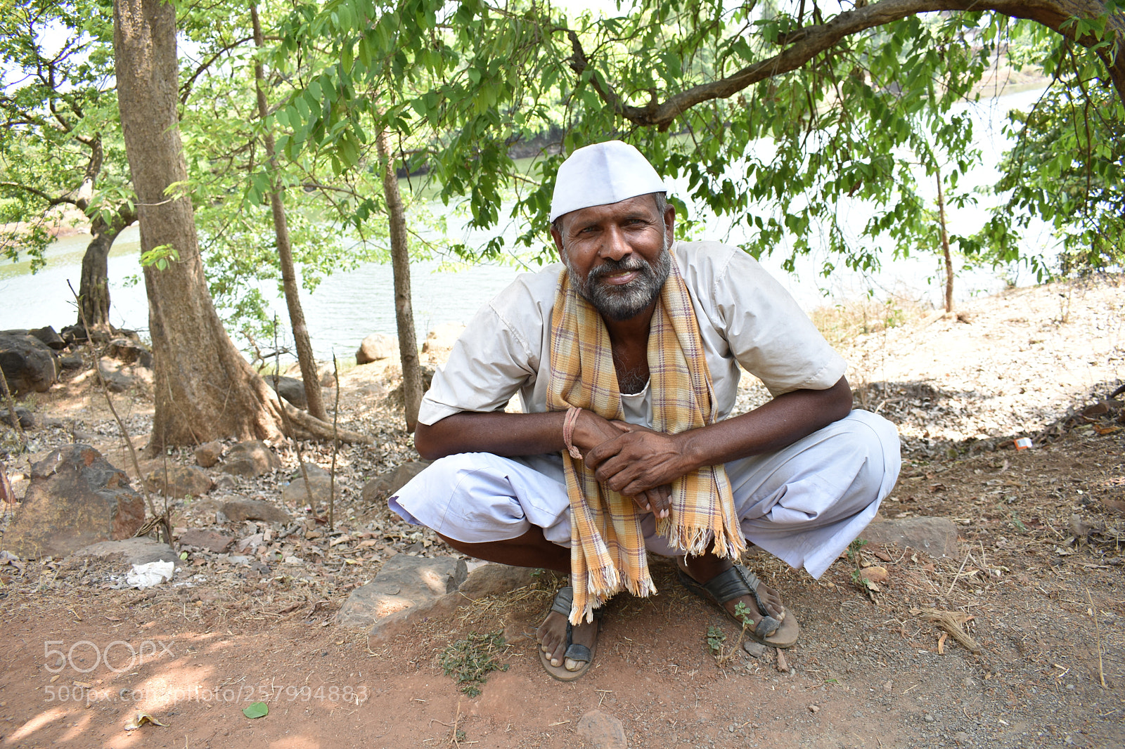 Nikon D3400 sample photo. Indian farmer photography