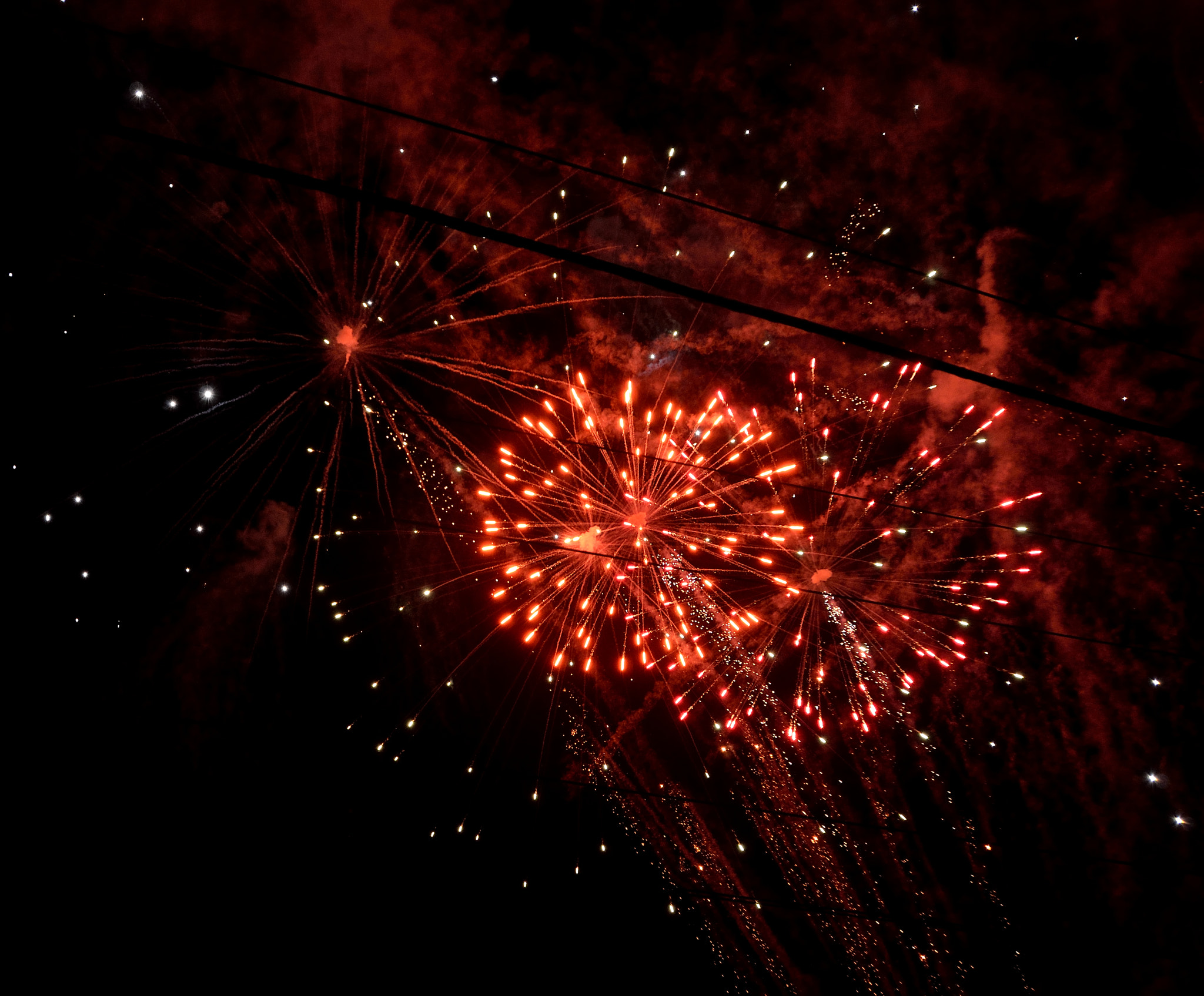 Nikon D5100 + Sigma 18-250mm F3.5-6.3 DC OS HSM sample photo. Fireworks photography