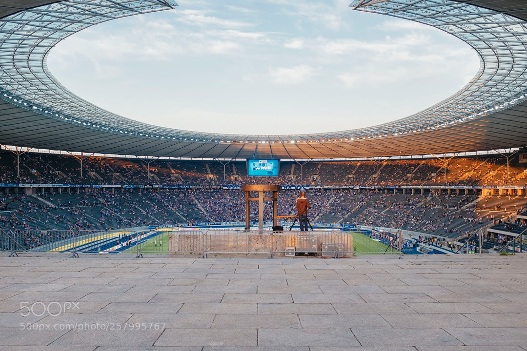 Fujifilm X100T sample photo. Olympiastadion berlin #ii photography