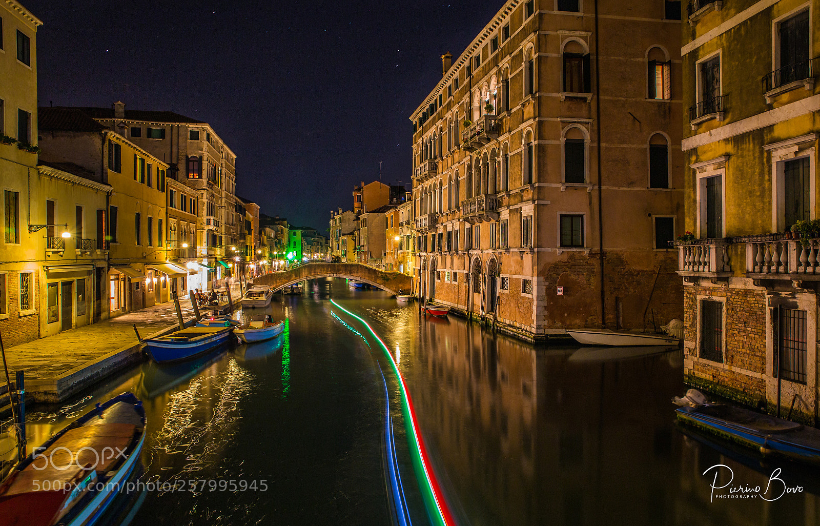 Canon EOS 6D sample photo. Venice by night photography