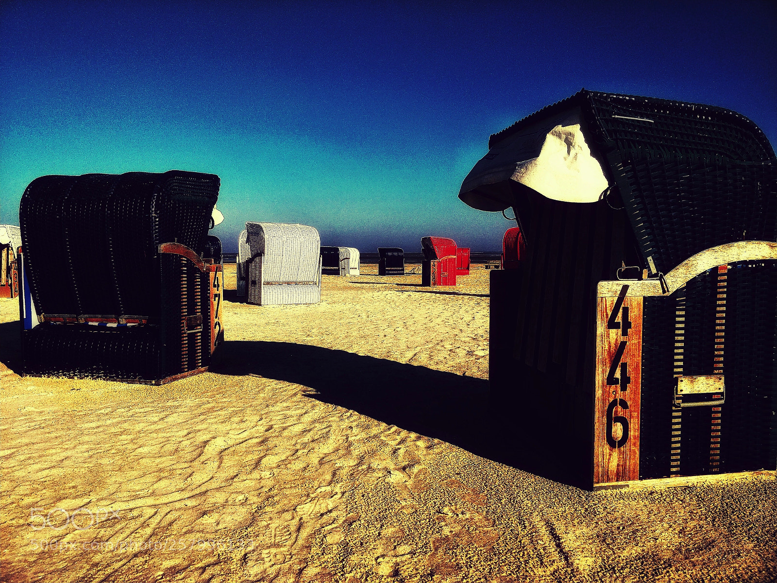 OnePlus 5 sample photo. Beach chairs...! photography
