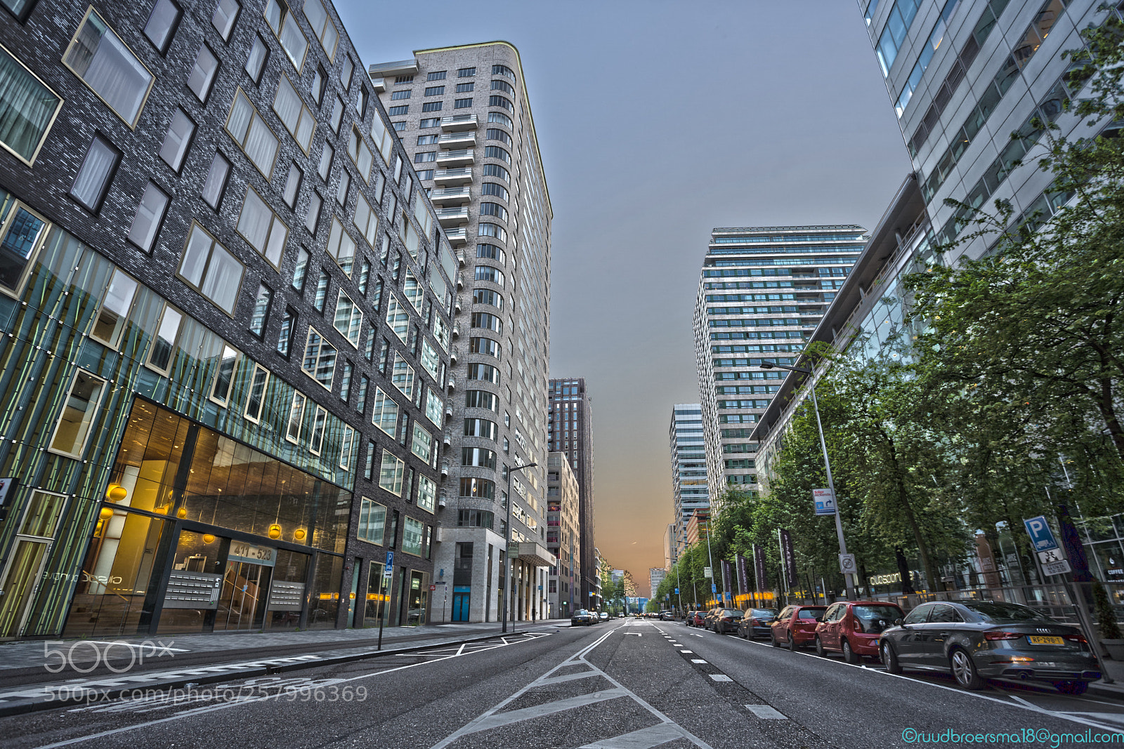 Sony a7 III sample photo. Amsterdam zuidas hdr photoshop photography