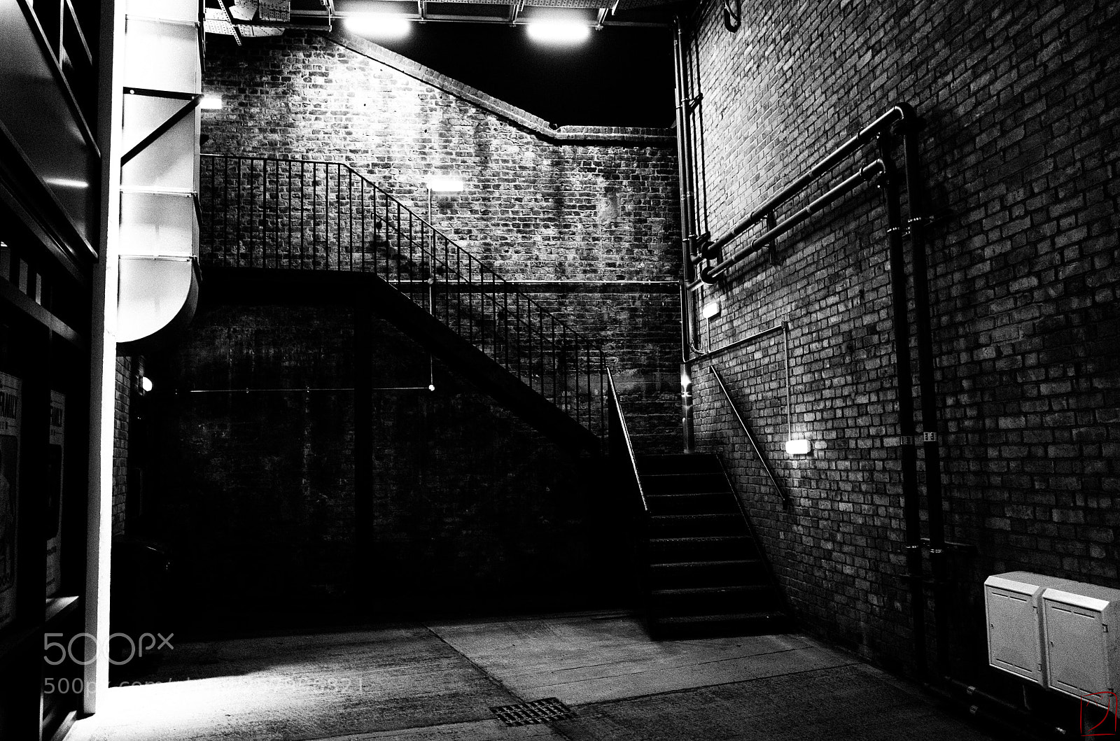 Ricoh GR II sample photo. Stairs photography
