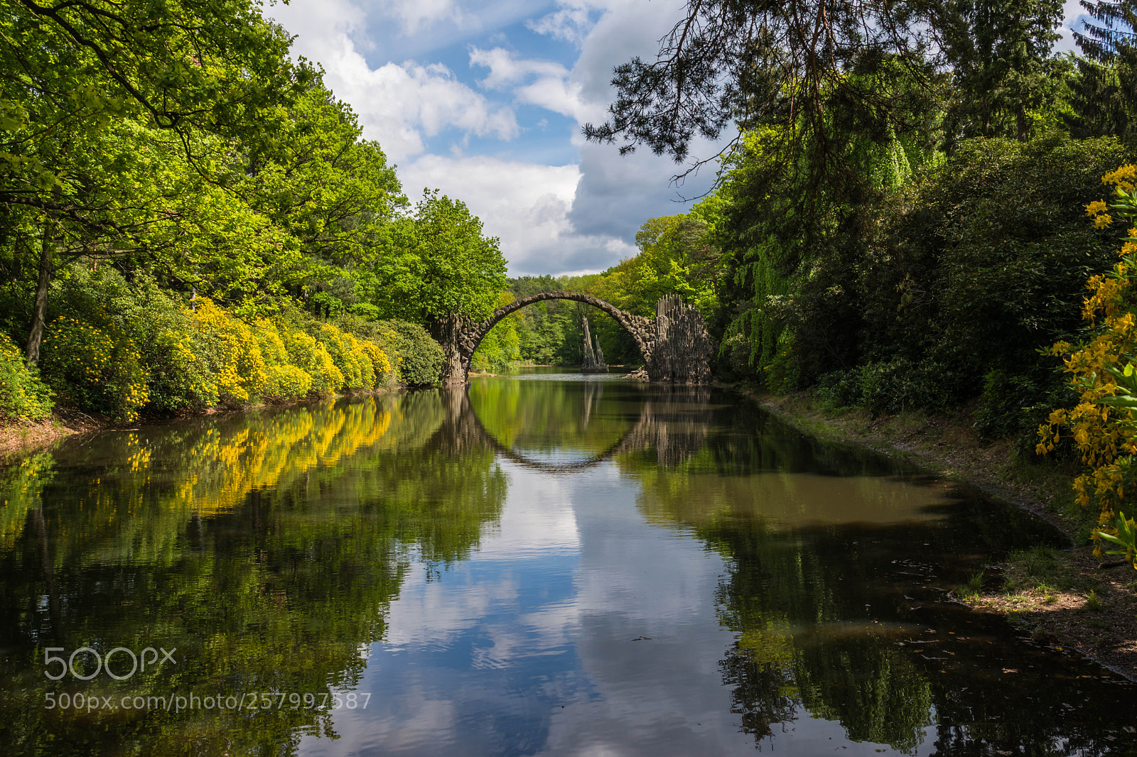 Nikon D5200 sample photo. Rakotzbrücke photography