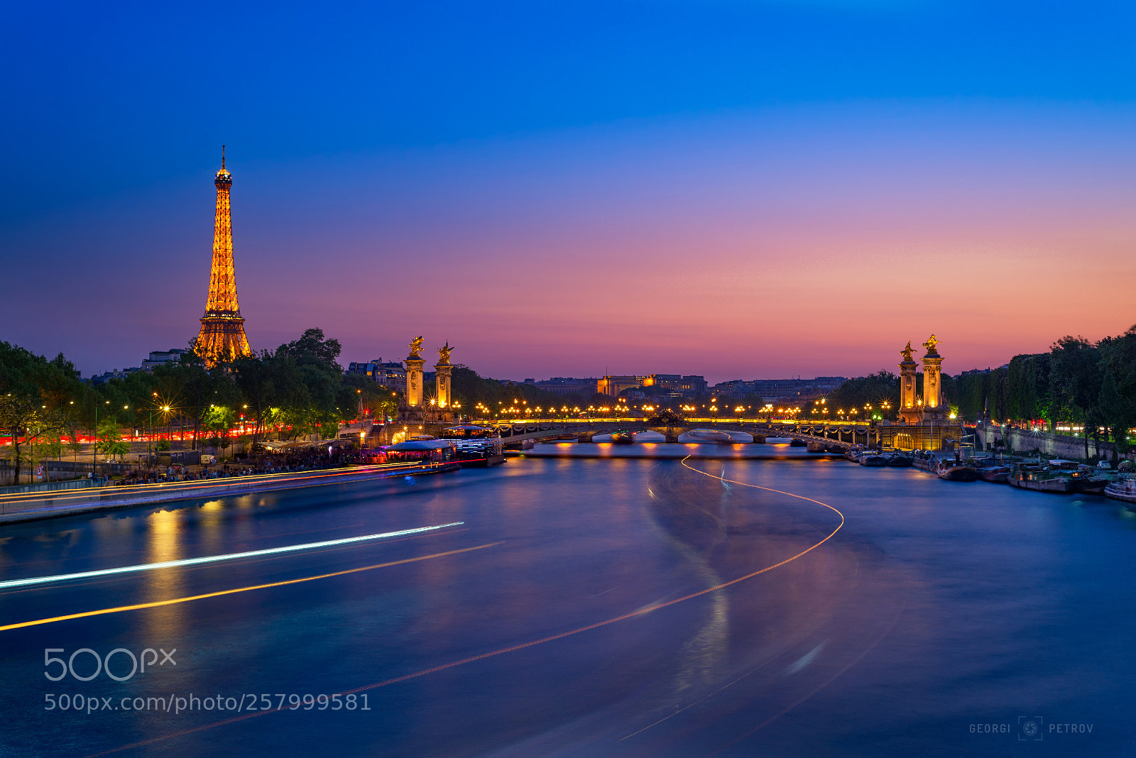 Nikon D800 sample photo. Sunset in paris photography