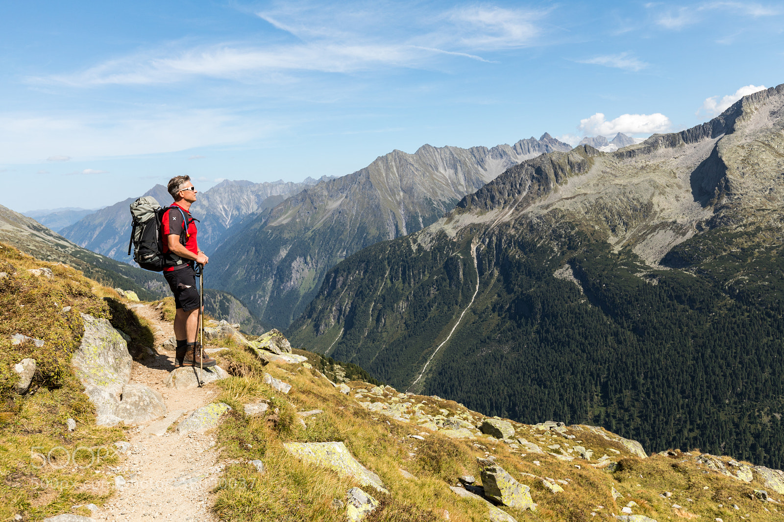 Canon EOS 5D Mark IV sample photo. Hiker photography