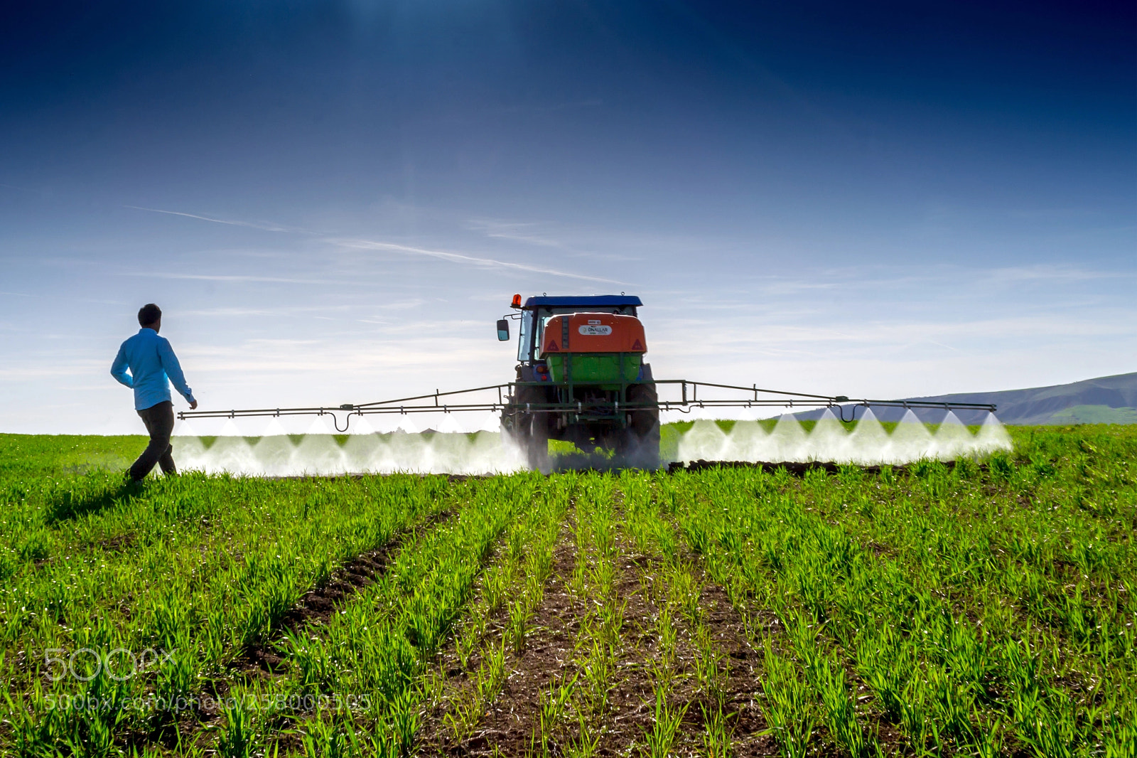 Nikon D3100 sample photo. Farming photography
