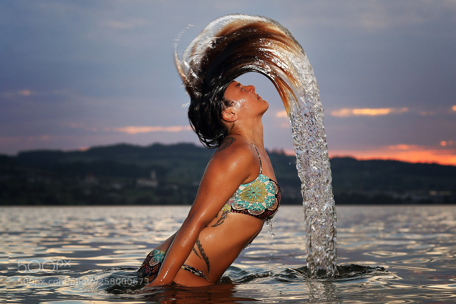 Canon EOS-1D X Mark II sample photo. Watersplash photography