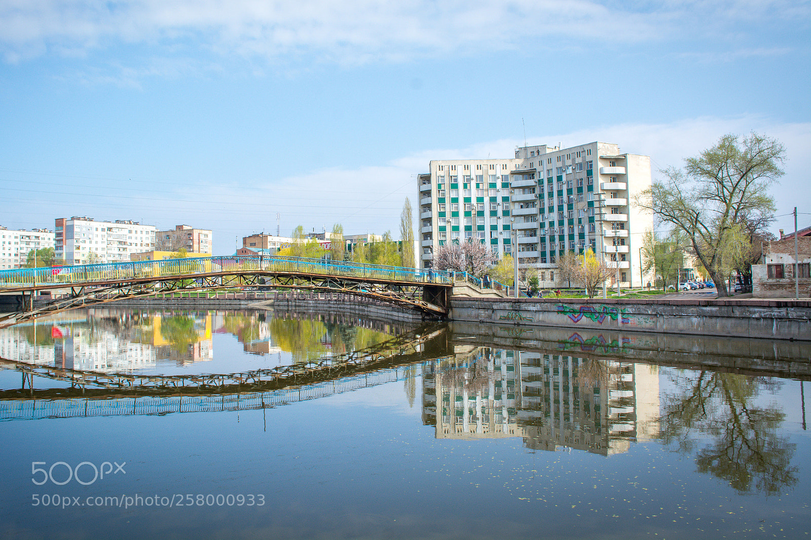 Nikon D5200 sample photo. Spring over the river photography