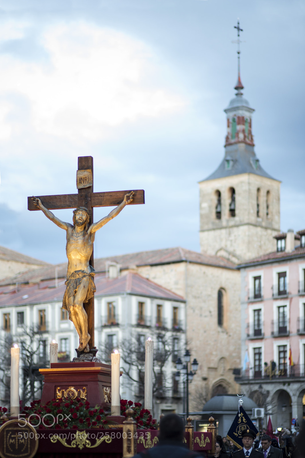 Nikon D800 sample photo. Semana santa segoviana photography