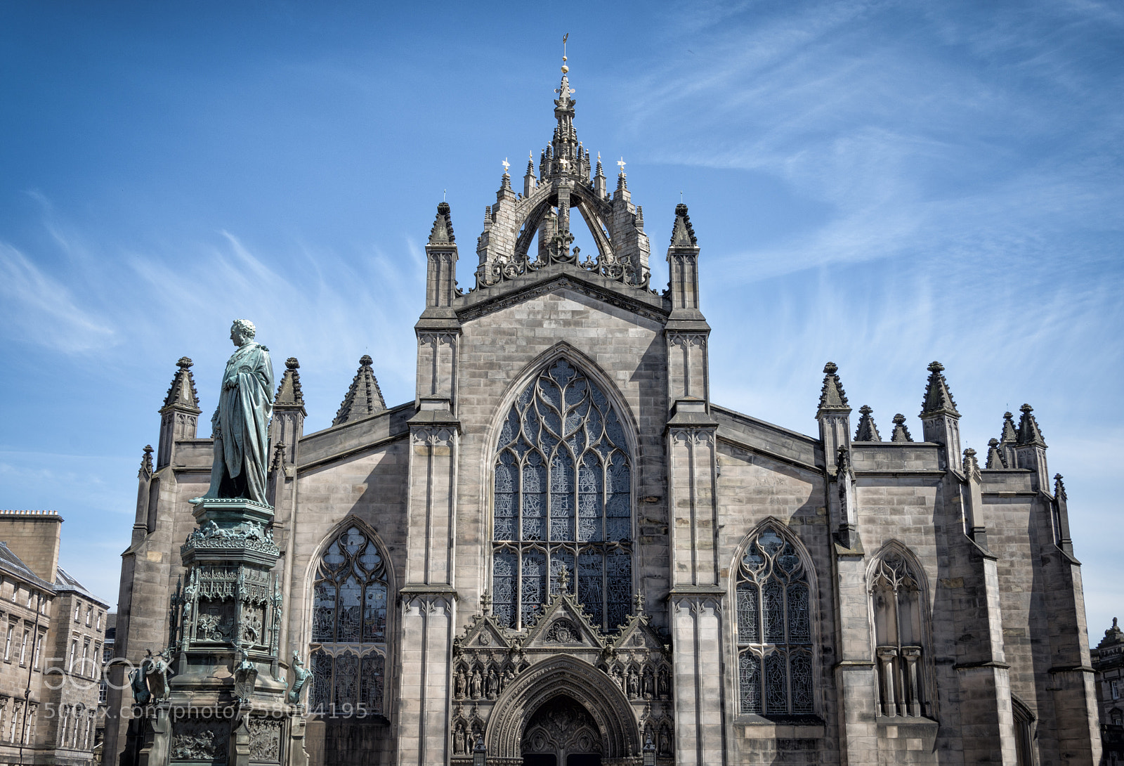 Nikon D7200 sample photo. St giles cathedral edinburgh photography