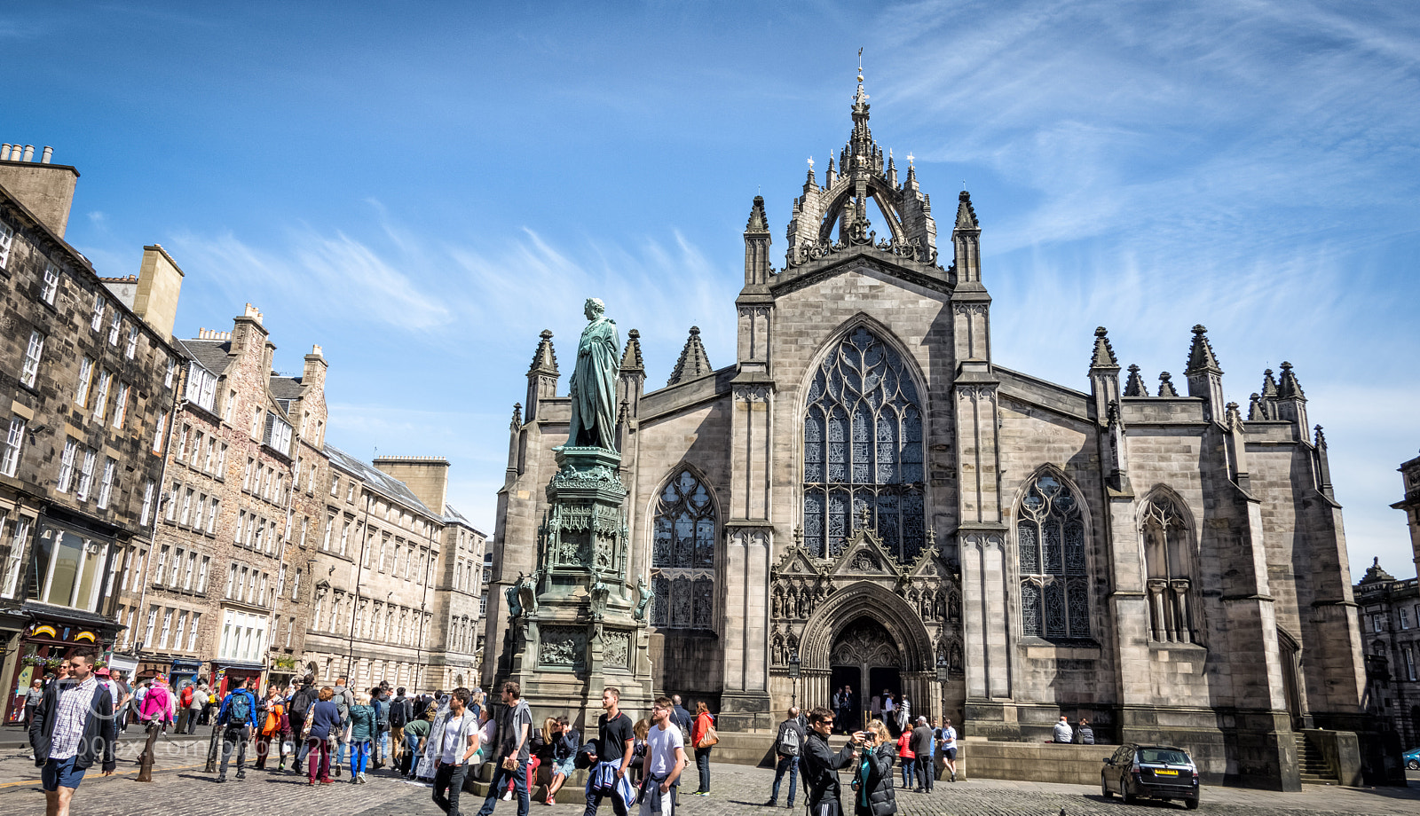 Nikon D7200 sample photo. St giles cathedral edinburgh photography