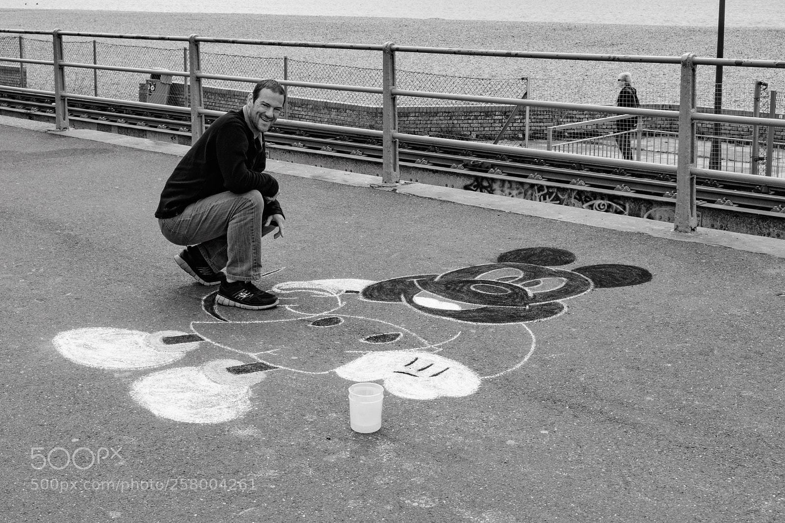 Nikon D7500 sample photo. Street artist by the photography