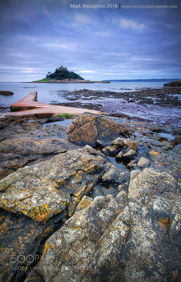 Canon EOS 7D sample photo. Marazion walkway photography