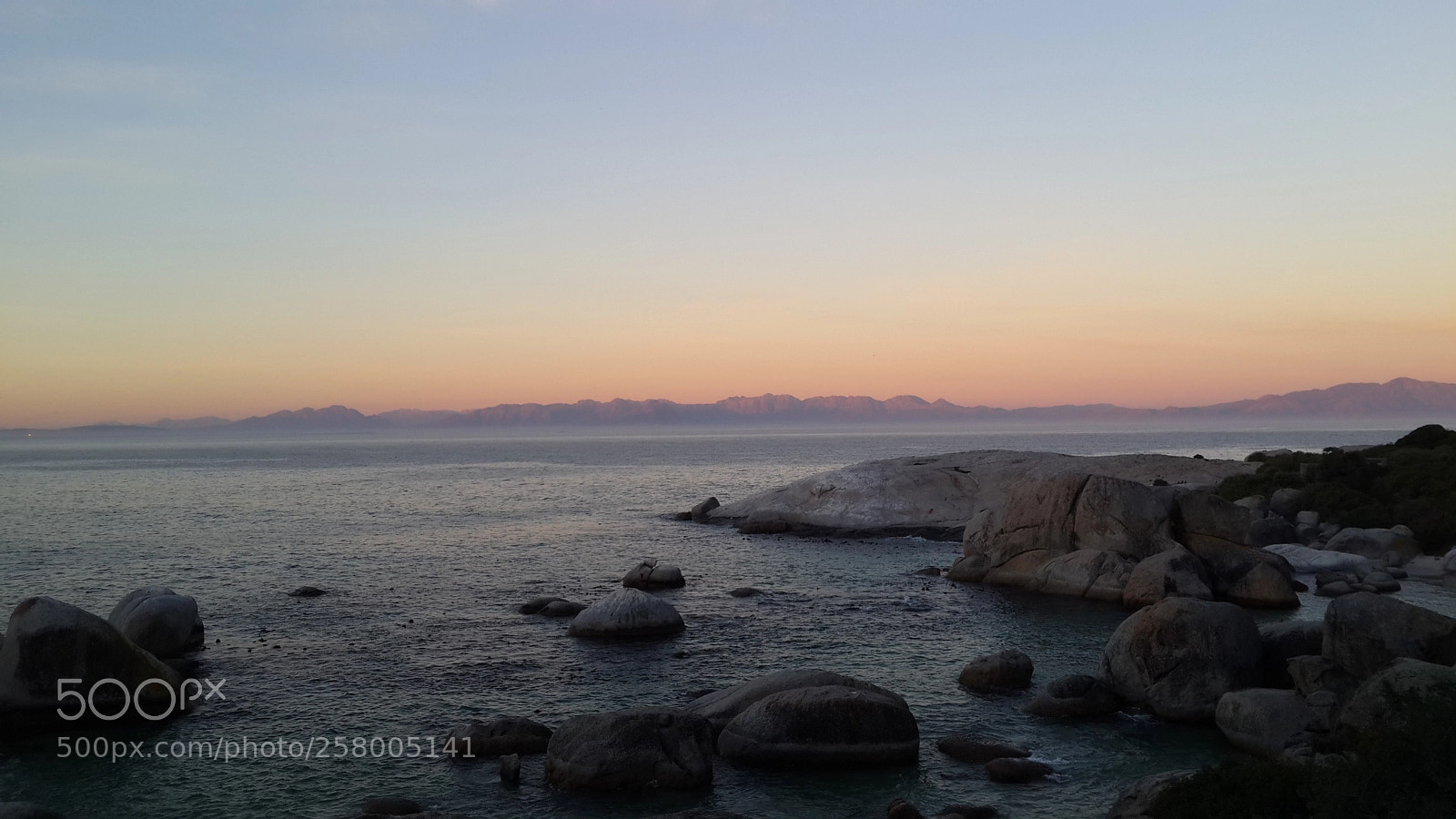Samsung Galaxy S4 sample photo. Sunset on boulder's beach photography