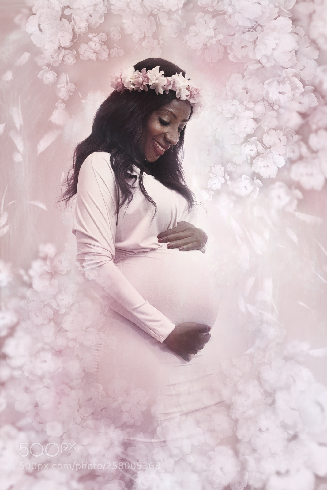 Nikon D750 sample photo. Pregnancy model photography