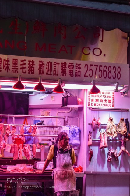 Nikon D5300 sample photo. Butcher at wan chai photography