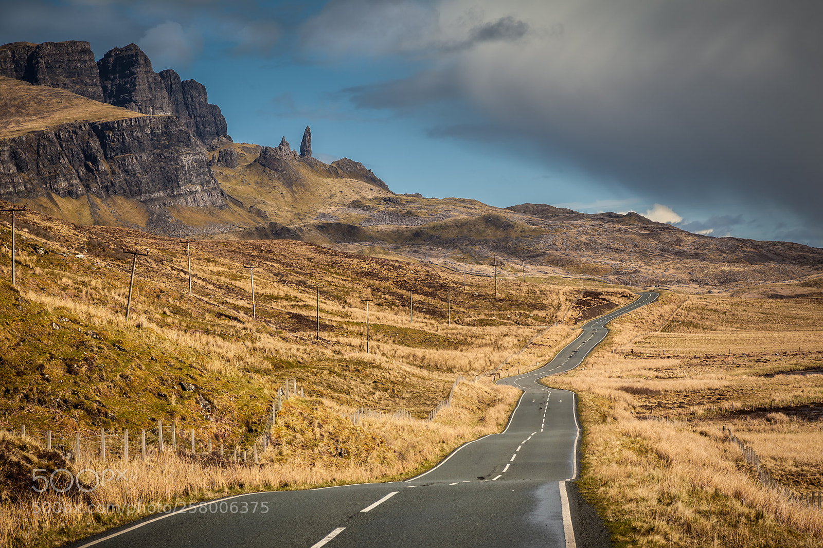 Canon EOS 5D Mark II sample photo. Skye road photography