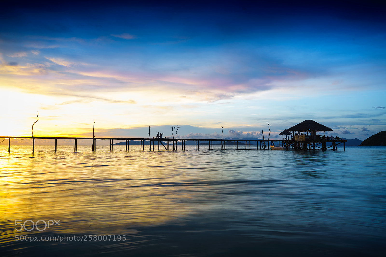 Sony a7R III sample photo. Wooden bridge at dusk photography