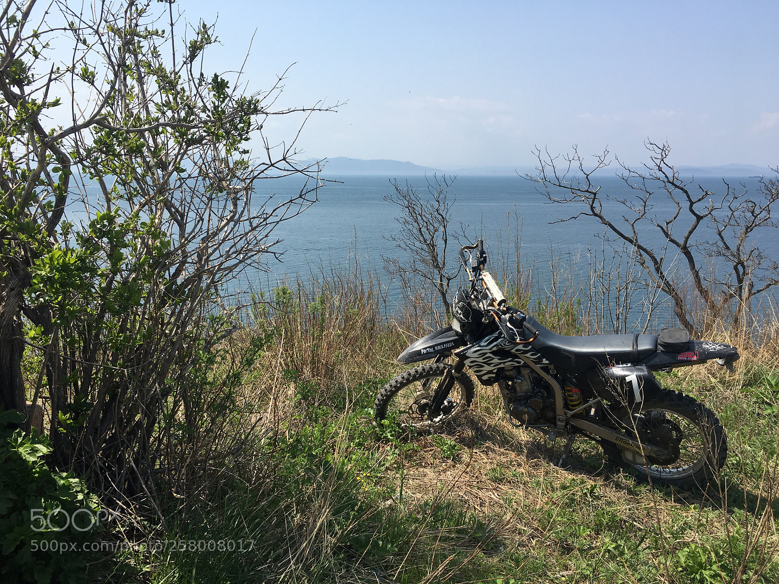Apple iPhone 6s sample photo. Sea& motorcycle photography
