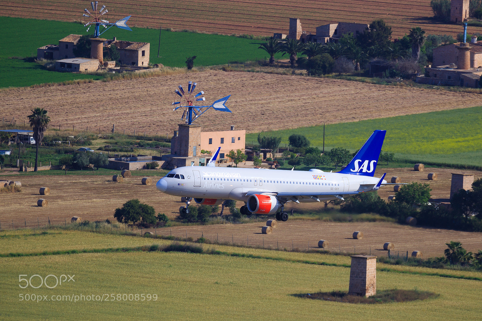 Canon EOS 6D Mark II sample photo. Scandinavian airbus at mallorca photography