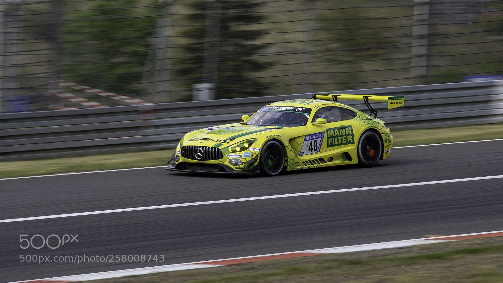 Nikon D500 sample photo. Mercedes 24h nürburgring photography