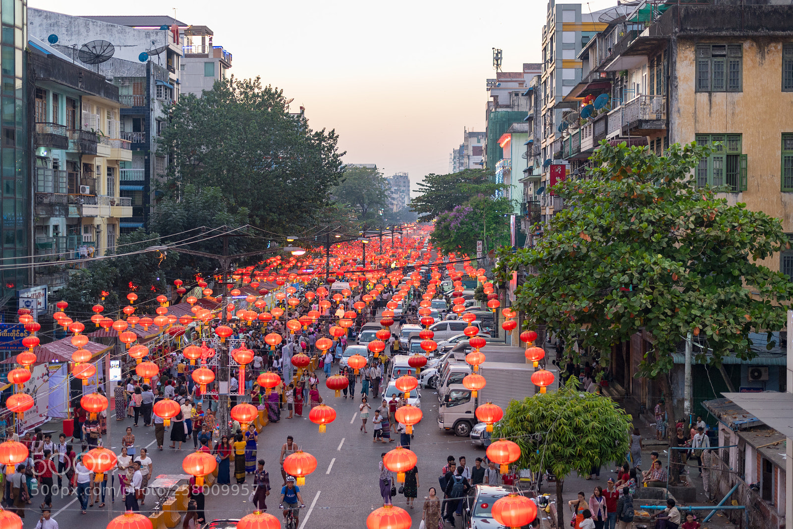Nikon D750 sample photo. Red lanterns photography