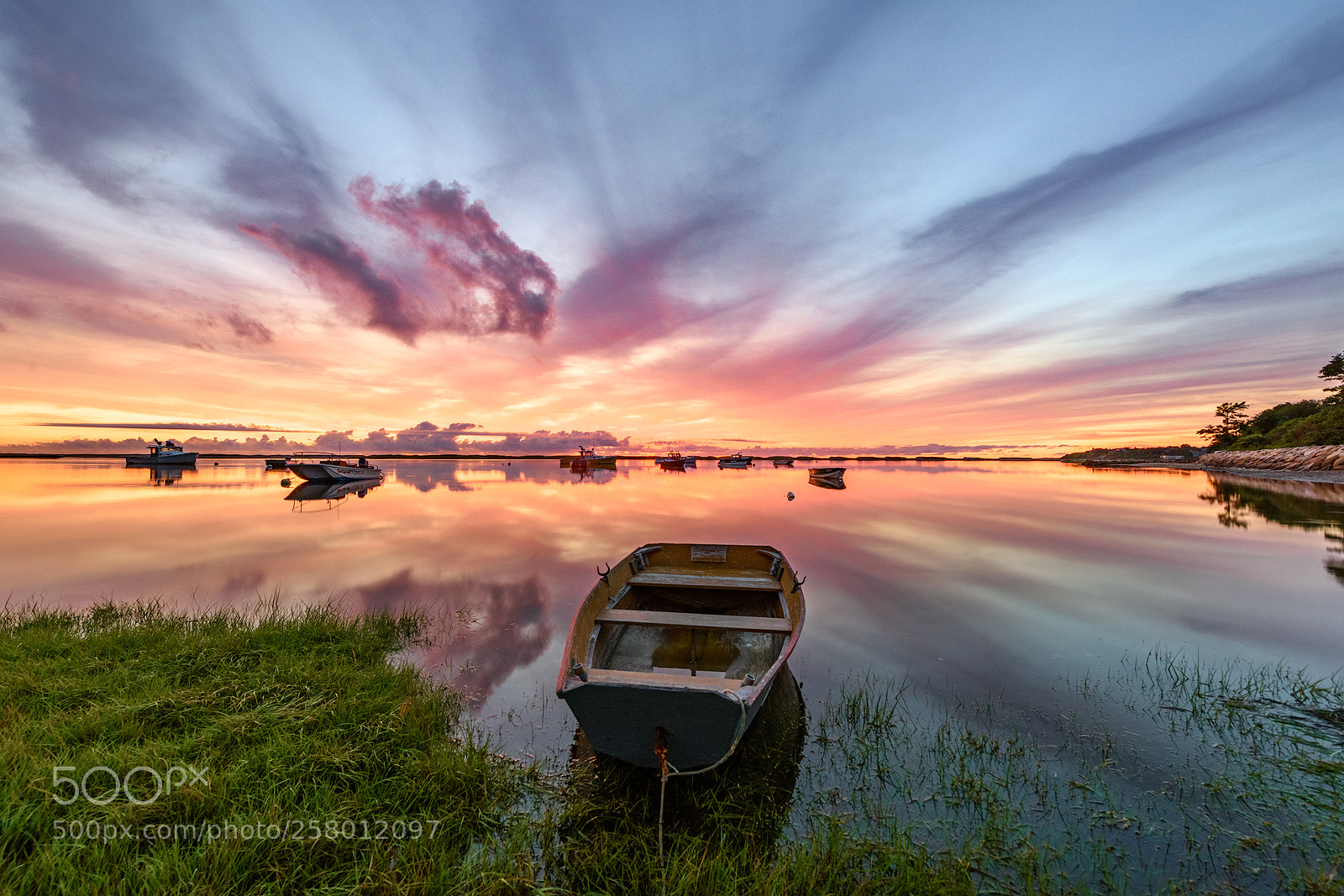 Nikon D810 sample photo. Sunrise at the harbor photography