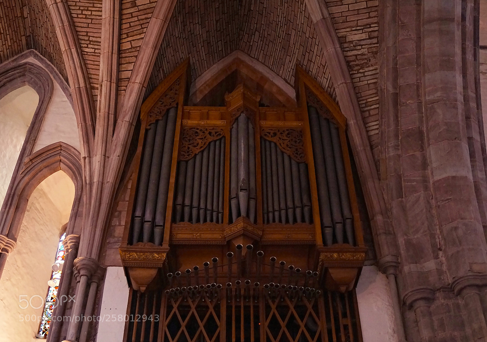 Sony SLT-A58 sample photo. Old organ pipes photography