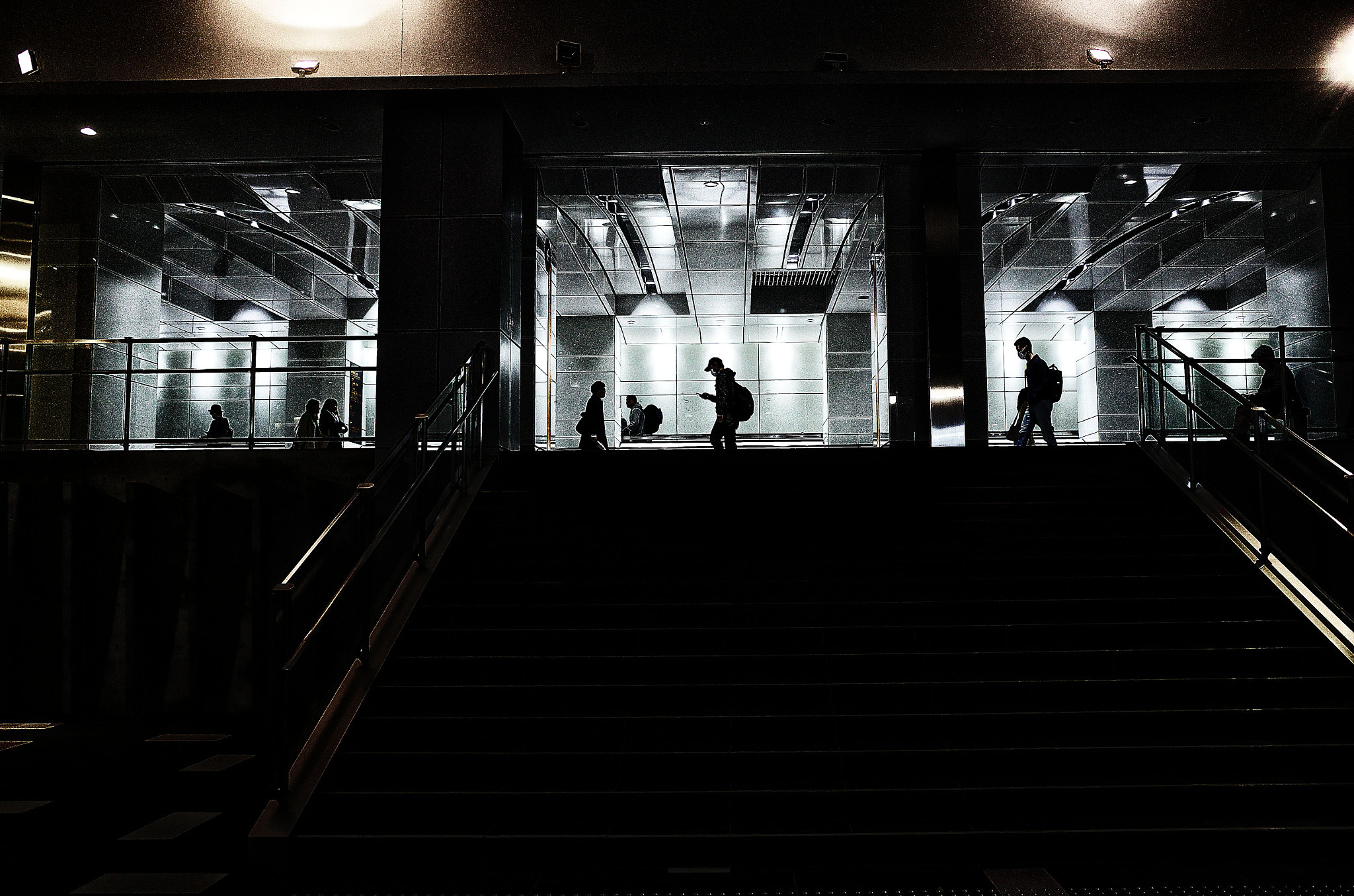 Ricoh GR sample photo. Underground photography