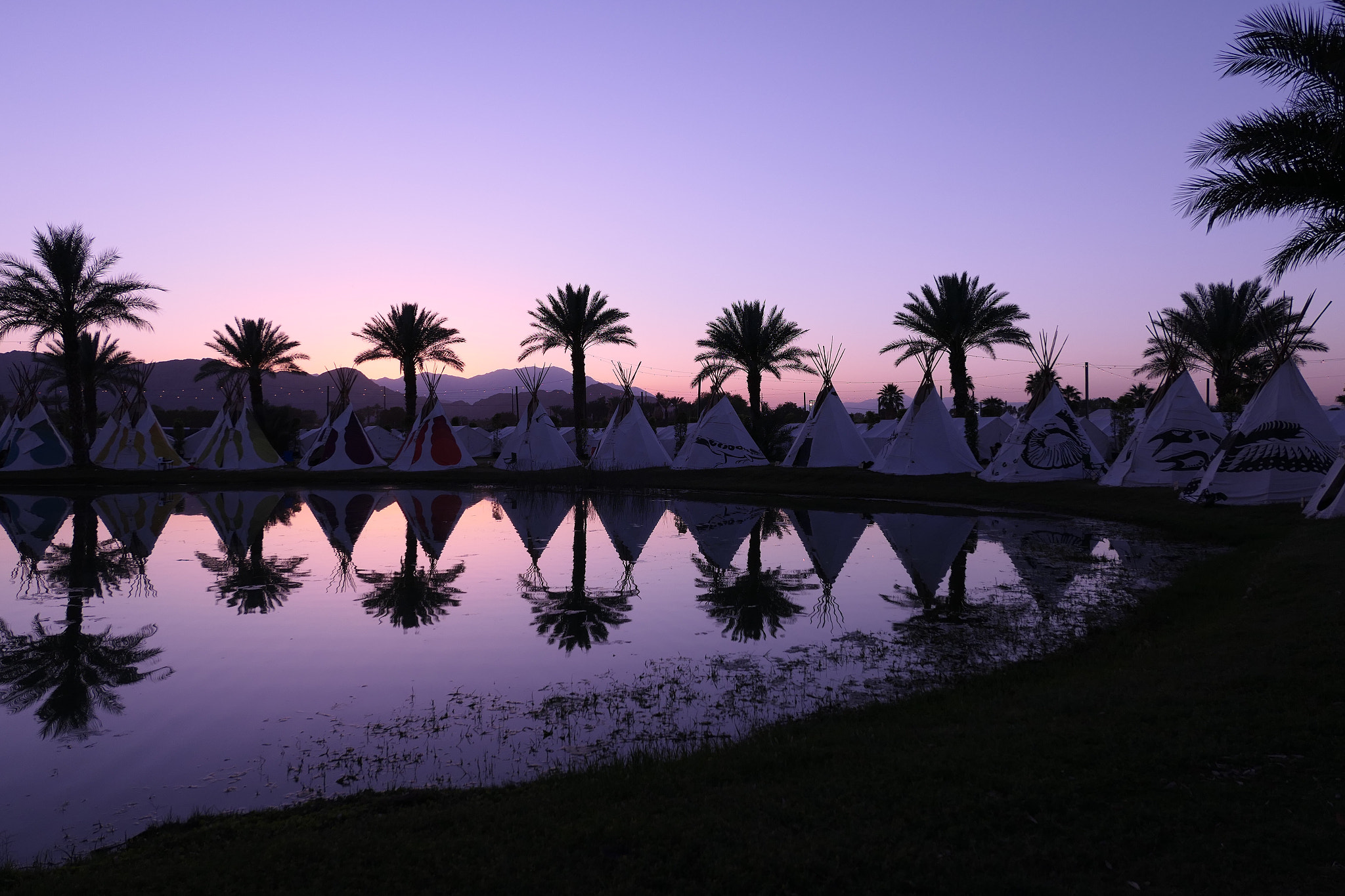 Panasonic Lumix DMC-LX10 (Lumix DMC-LX15) sample photo. Coachella 2018 - lake eldorado  photography