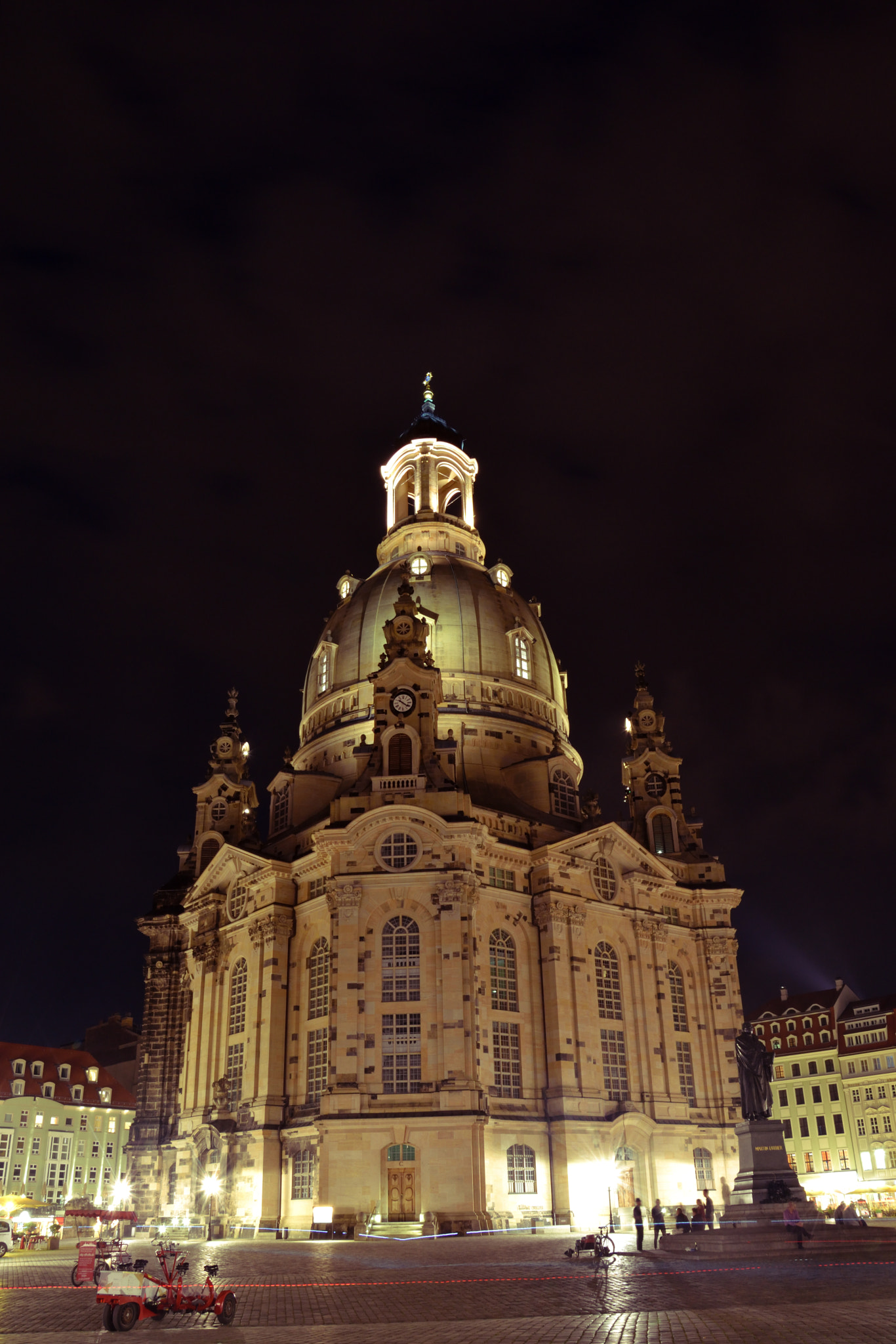 Nikon D5600 sample photo. Frauenkirche @night photography