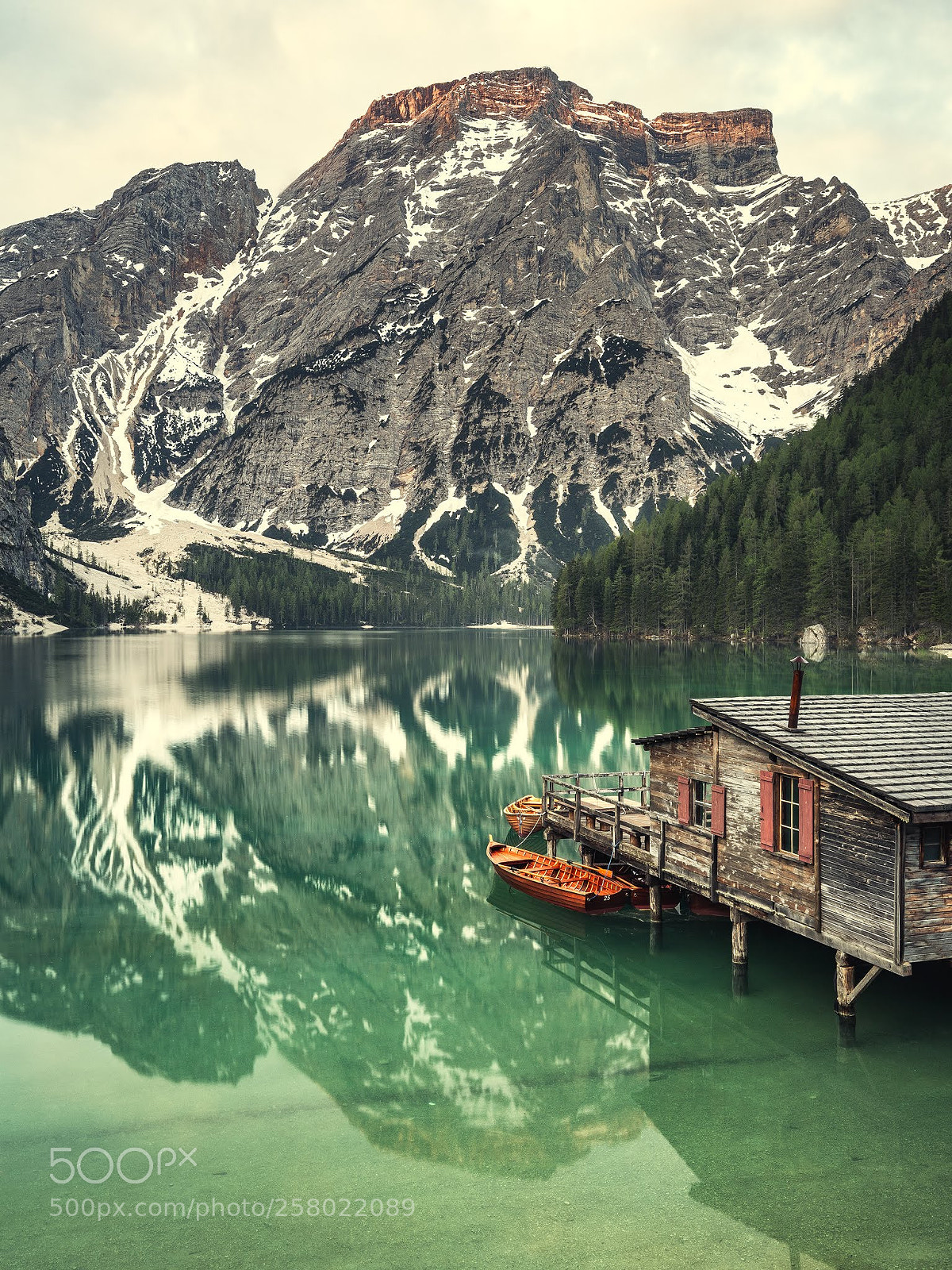 Canon EOS 6D sample photo. Lago di braies lake photography