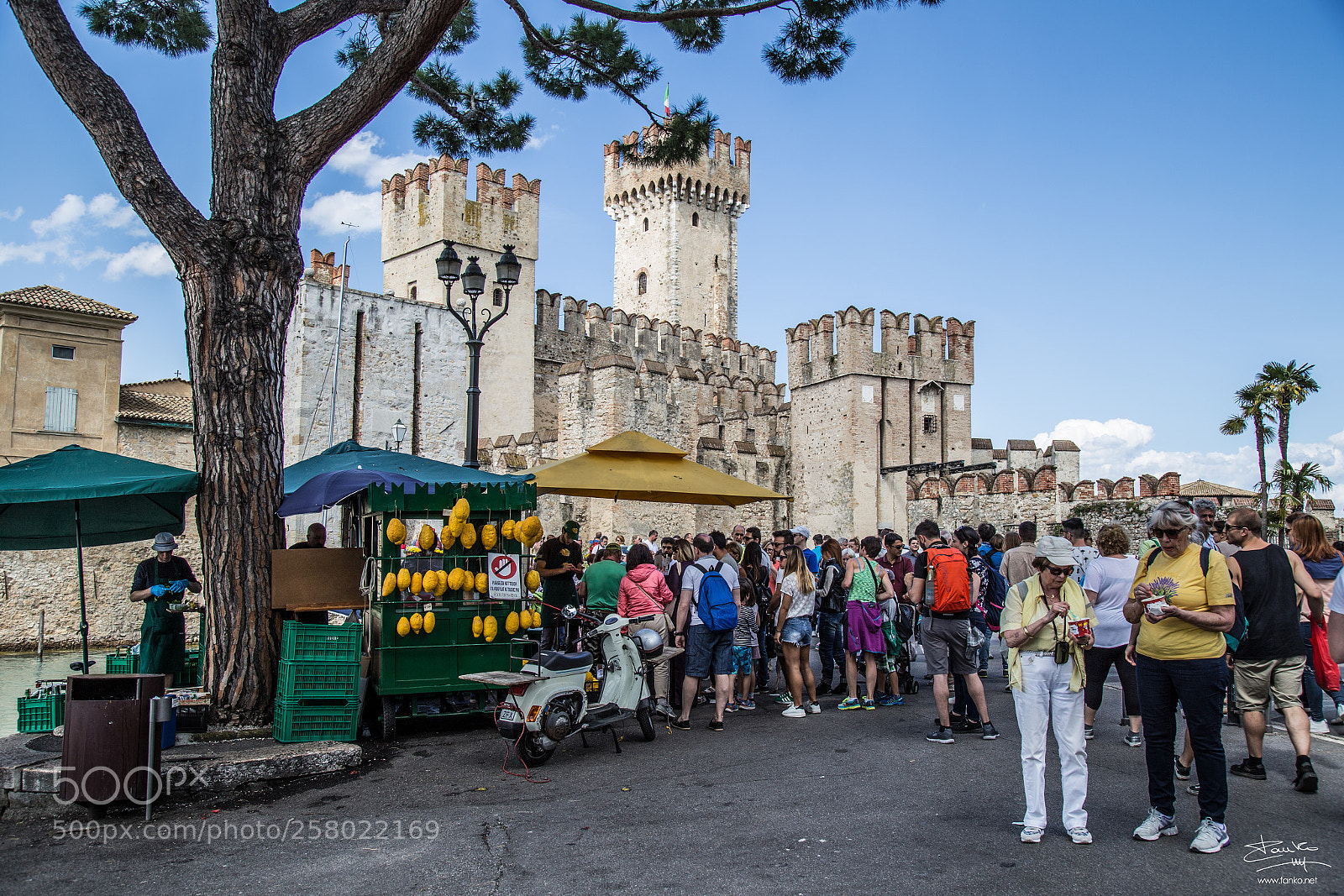 Canon EOS 6D sample photo. Castello scaligero sirmione photography