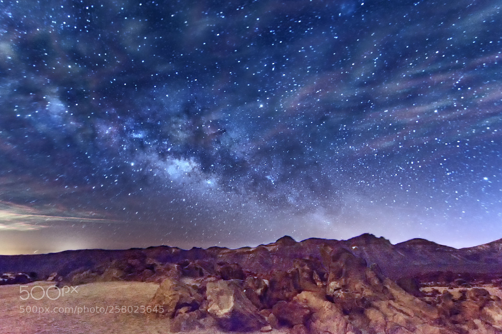 Nikon D7100 sample photo. Milkyway 20180515 teide caldera photography