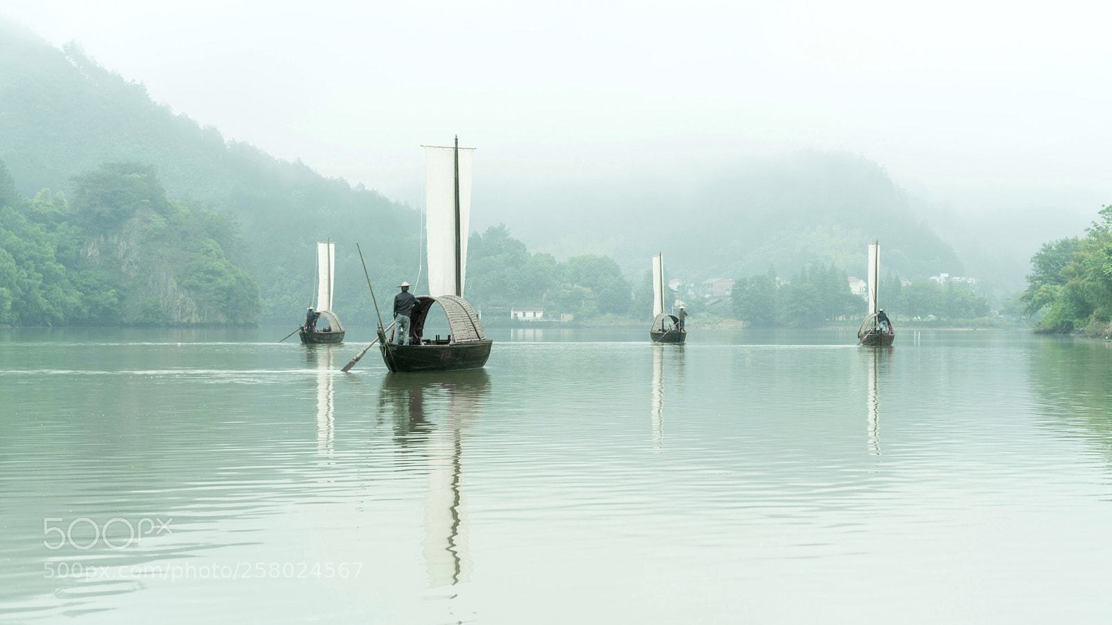 Sony a7R II sample photo. Boats in water photography