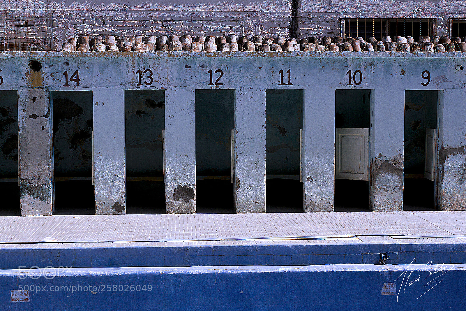 Canon EOS 7D sample photo. Old pool photography