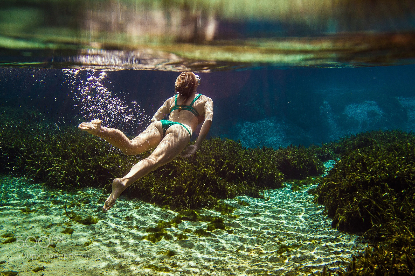 Canon EOS 7D sample photo. Exploring underwater trails photography
