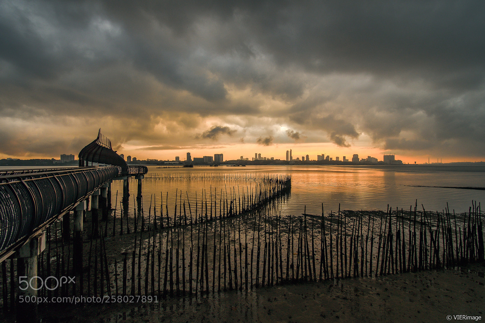 Nikon D7500 sample photo. Sunrise at sungei buloh photography