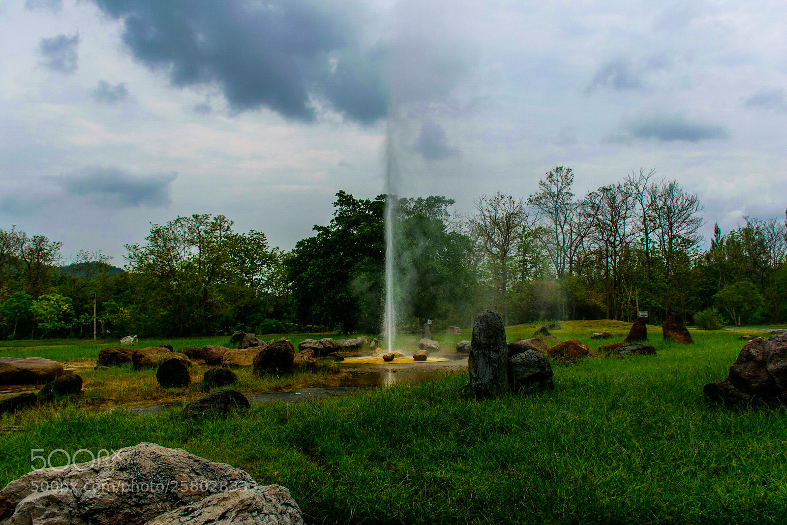 Nikon D5300 sample photo. Beautiful hot spring. photography