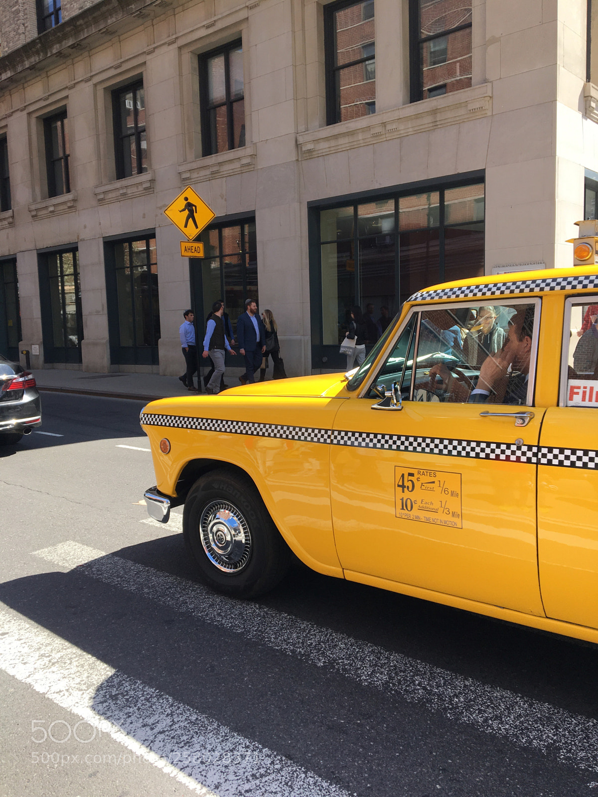 Apple iPhone 6s sample photo. Yellow cab in new photography